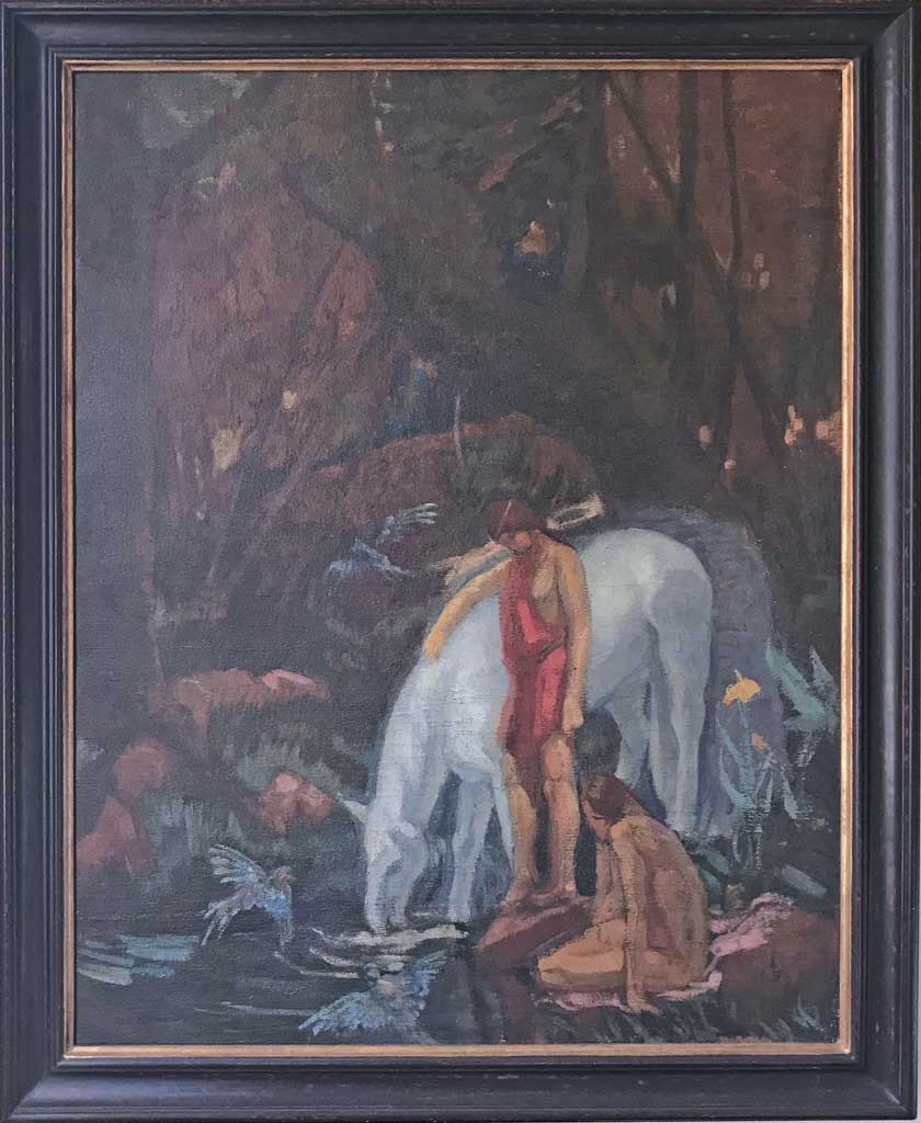 Aïspiri congé or (Paul Gauguin non signé)