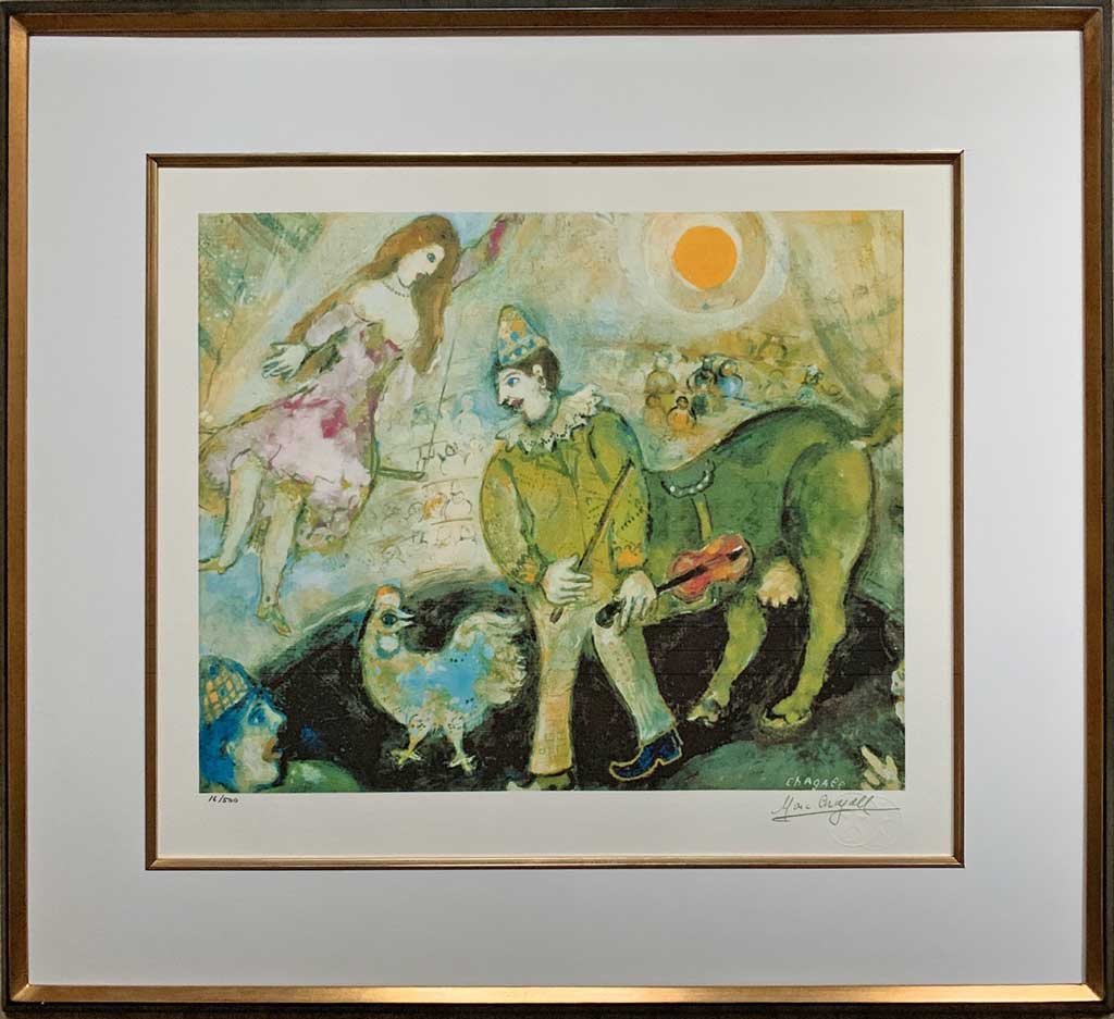 Noir filet or (Marc Chagall)