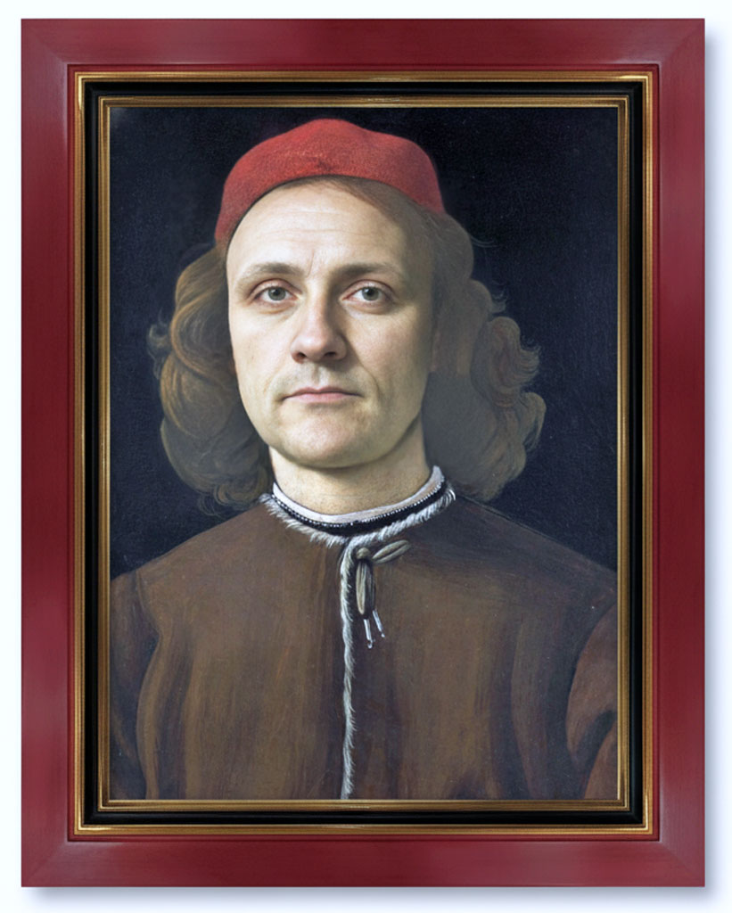 Cirie, Rouge vif boudins or creux noir