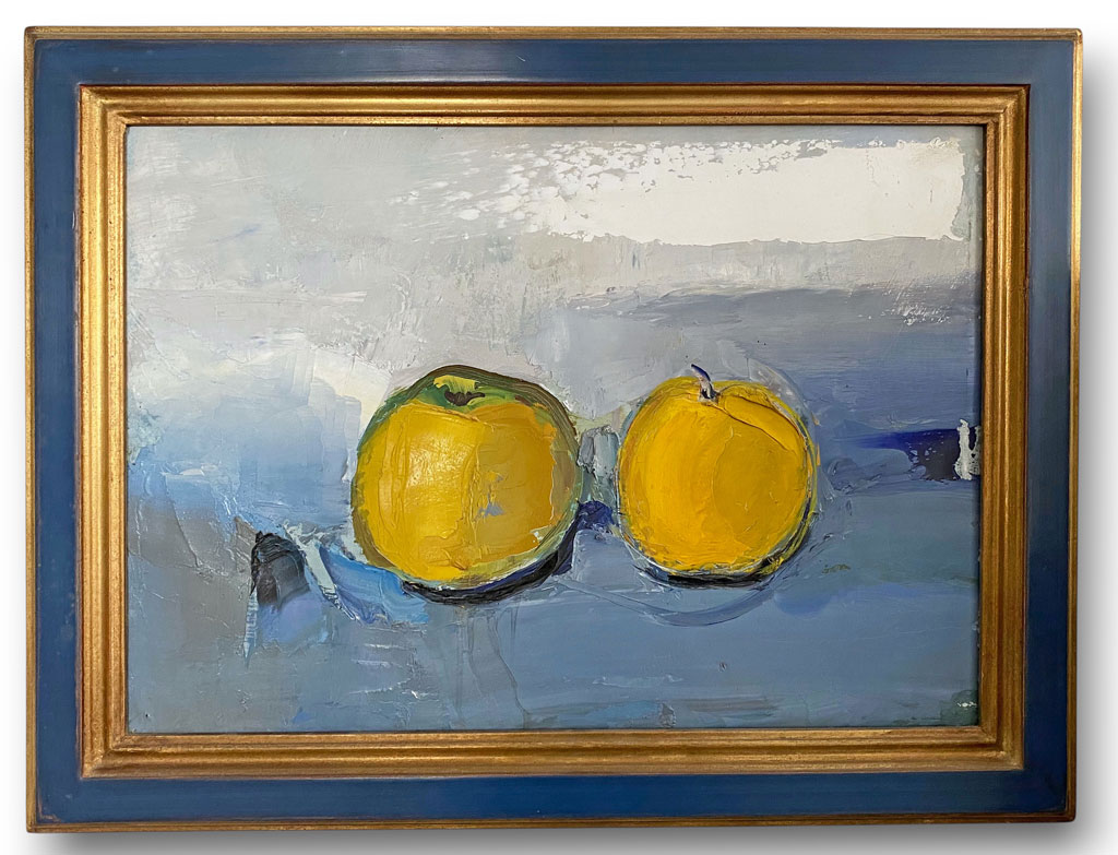 Ios Or plat bleu nuit