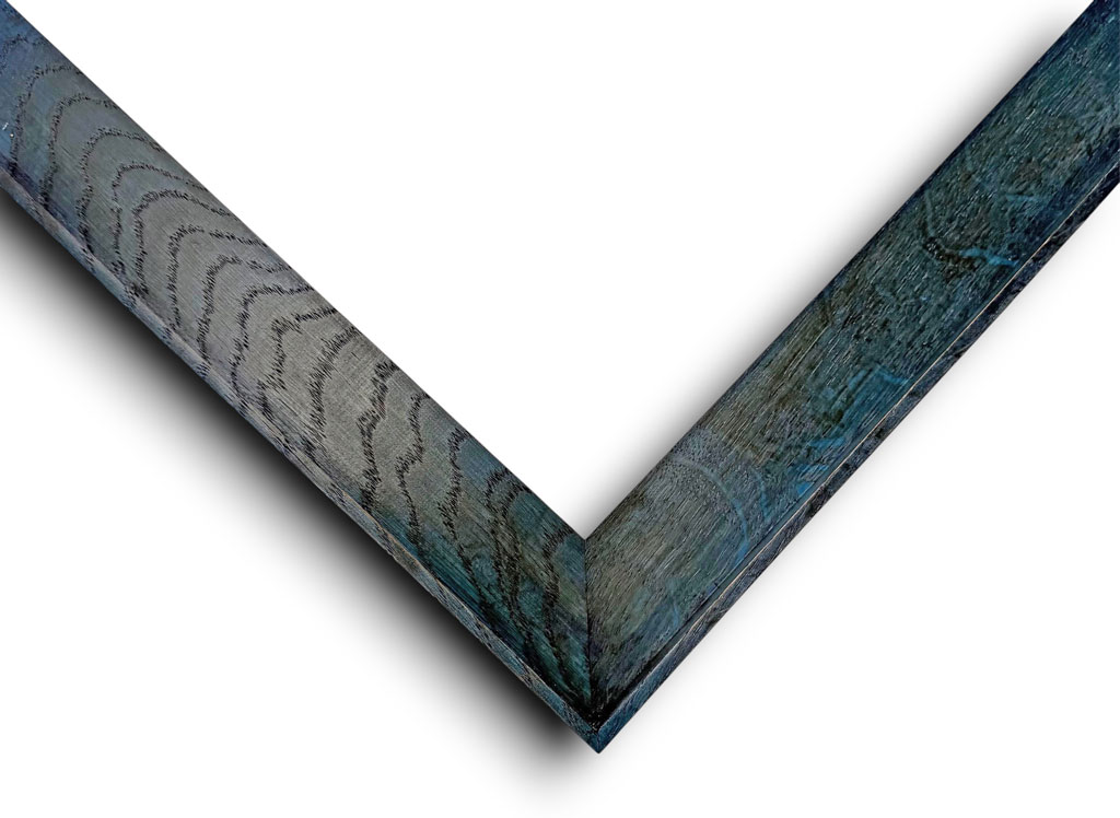 Cassetina Chêne teinté bleu