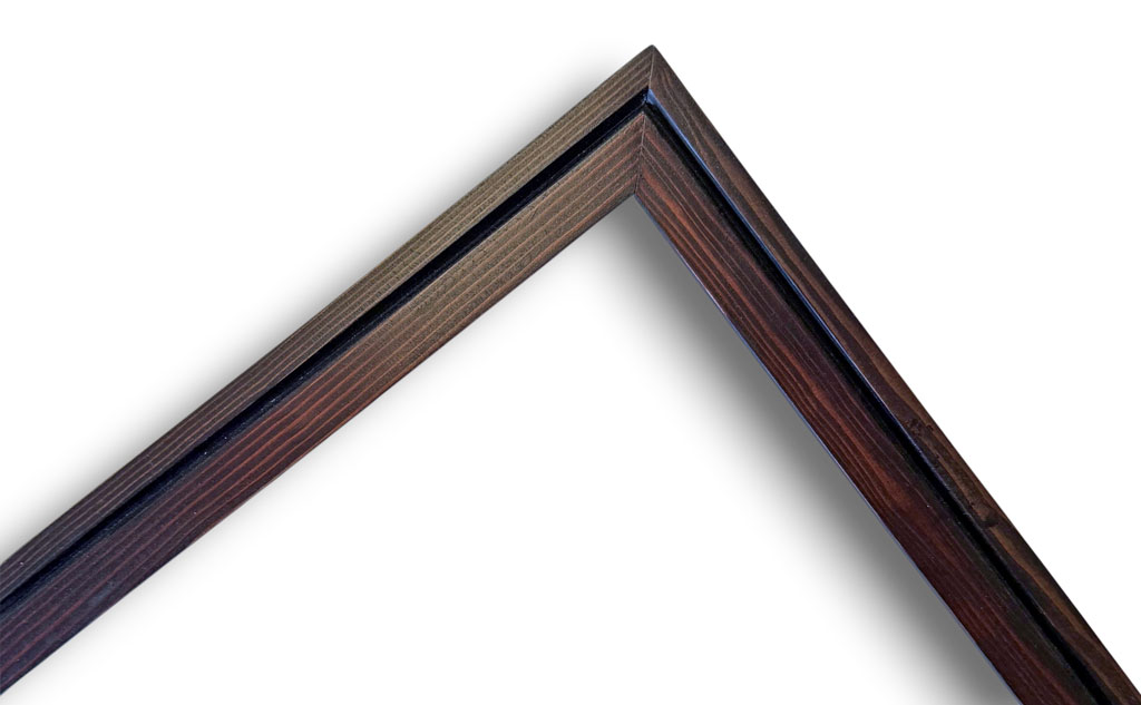 Arcobaleno 35, Palissandre wengué creux noir