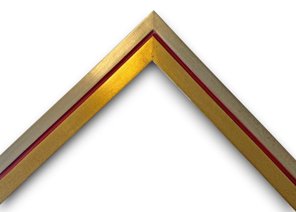 Arcobaleno 50 Bimétal devant or creux couleur