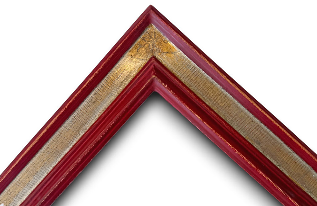 Agra Strié vermeil filets couleur