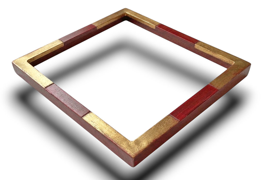 Nabo Rouge chine angles or